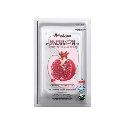 Plasturi de ochi premium pe baza de rodie, JMSolution Believe in Nature Pomegranate