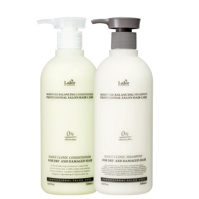 Set șampon și balsam hidratant Balancing, Lador, 2x530ml