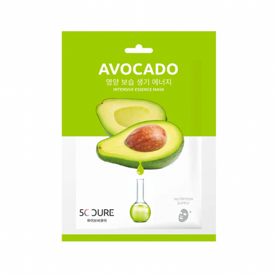 Masca de fata pe baza de avocado, 5C Cure Avocado Intensive Essence Mask