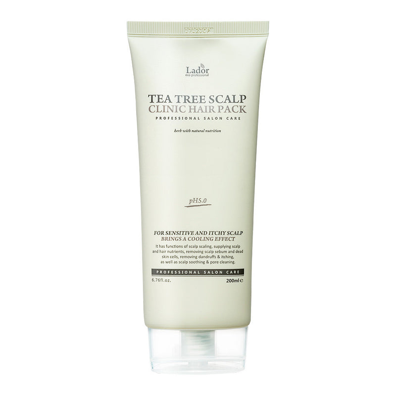 Masca pentru curățare scalp, anti-mătreață Lador Tea tree Scalp Clinic Pack, 200g